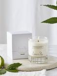 The White Company Lime & Bay Scented Candle, 140g