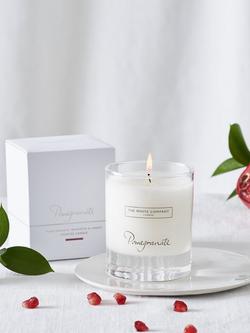 The White Company Pomegranate Scented Candle, 140g - view 2, 