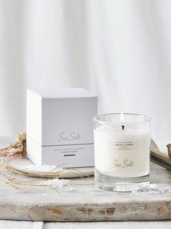 The White Company Sea Salt Scented Candle, 140g - view 2, 