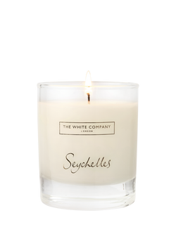 The White Company Seychelles Scented Candle, 140g, 