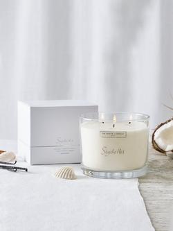 The White Company Seychelles 3 Wick Scented Candle, 770g - view 2, 