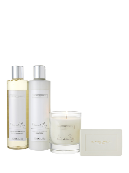 The White Company Lime & Bay Luxury Gift Set, 