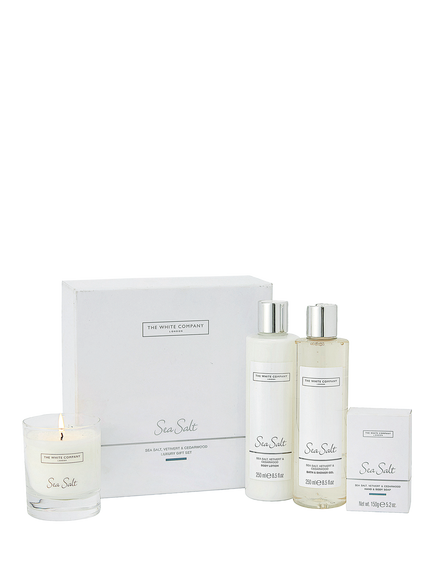 The White Company Sea Salt Home Fragrance Gift Set, 