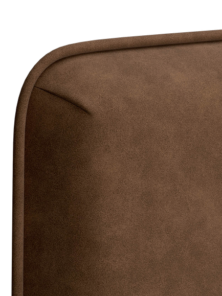 TEMPUR® Arc™ Ottoman Storage Disc Form Upholstered Bed Frame, King Size - view 2, Brown