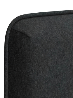 TEMPUR® Arc™ Ottoman Storage Disc Form Upholstered Bed Frame, King Size - view 2, Dark Stone