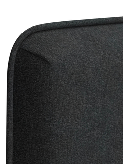 TEMPUR® Arc™ Ottoman Storage Disc Form Upholstered Bed Frame, Super King Size - view 2, Dark Stone