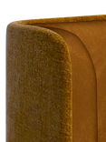 TEMPUR® Arc™ Ottoman Storage Disc Luxury Upholstered Bed Frame, King Size, Gold