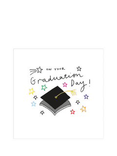 Rachel Ellen Mortar Board Graduation Congratulations Card