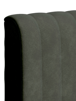 TEMPUR® Arc™ Ottoman Storage Disc Vertical Upholstered Bed Frame, King Size - view 2, Dark Green