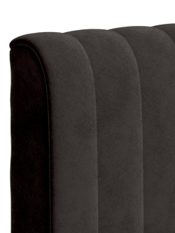 TEMPUR® Arc™ Ottoman Storage Disc Vertical Upholstered Bed Frame, Super King Size - view 2, Dark Grey