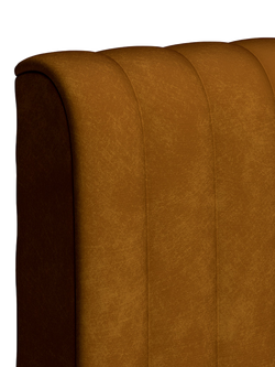 TEMPUR® Arc™ Ottoman Storage Disc Vertical Upholstered Bed Frame, King Size - view 2, Gold