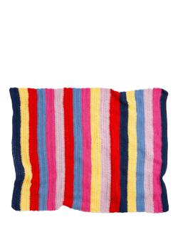 Wool Couture Shhh Baby Blanket Crochet Kit, Brights, Brights