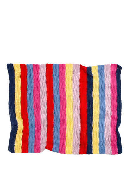 Wool Couture Shhh Baby Blanket Crochet Kit, Brights, Brights