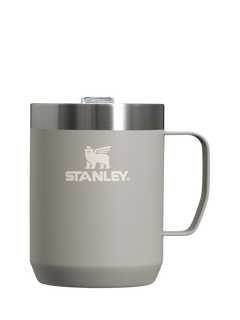 Stanley Double Wall Insulated Stainless Steel Legendary Camping Mug & Lid, 230ml, Ash