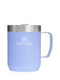Stanley Double Wall Insulated Stainless Steel Legendary Camping Mug & Lid, 230ml, Hydrangea