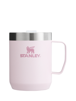 Stanley Double Wall Insulated Stainless Steel Legendary Camping Mug & Lid, 230ml, Rose Quartz