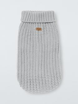 Barbour Saltburn Dog Jumper, Pearl Blue - view 2, Blue