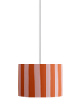 houseof Stripe Lampshade, 35cm, Pink/Orange