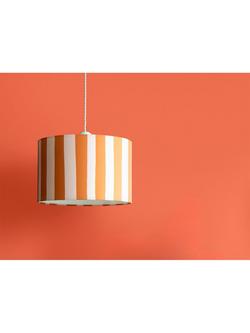 houseof Stripe Lampshade, 35cm - view 2, Pink/Orange