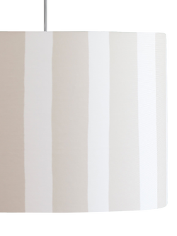 houseof Stripe Lampshade, 35cm - view 2, Sand/White