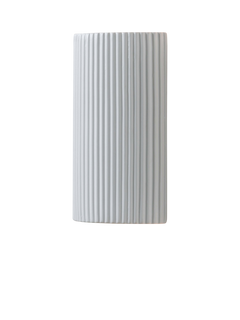 houseof Ceramic Pillar Wall Light, White