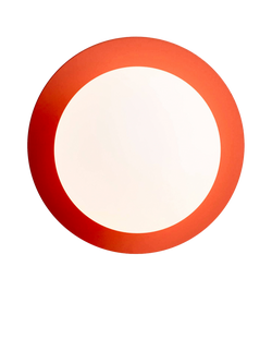 houseof Opal Disk Wall Light, Orange, Orange
