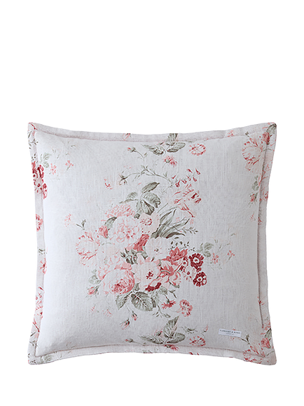 Cabbages & Roses Constance Cushion, Russet