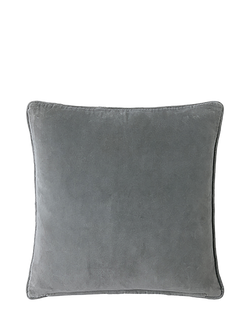 Cabbages & Roses Jolly Stripe Cushion - view 2, Charcoal