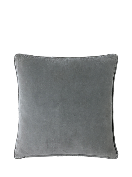 Cabbages & Roses Jolly Stripe Cushion - view 2, Charcoal