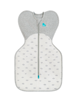 Love to Dream All Seasons Swaddle Up Baby Sleeping Bag, 1.5 Tog, White