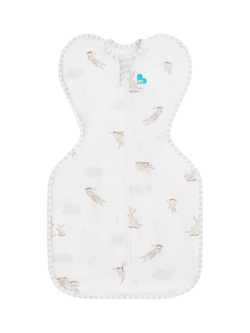Love to Dream Swaddle Up Baby Sleeping Bag, 1.0 Tog, Cloud Bunny, Cloud Bunny