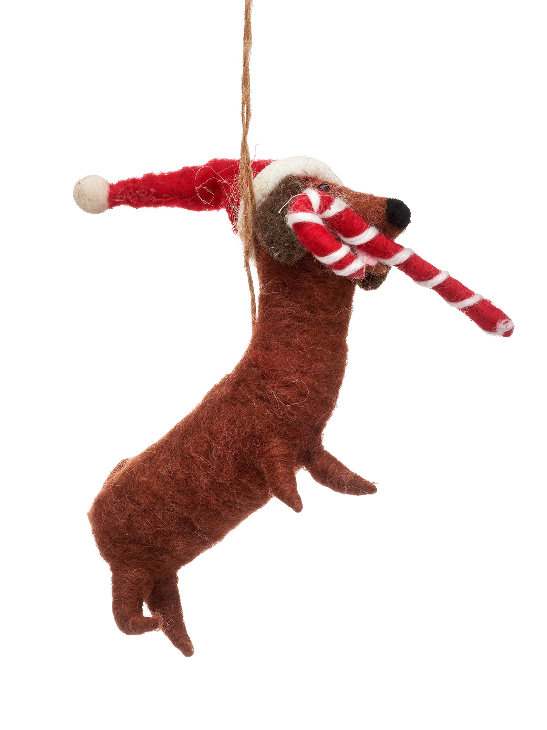 Truly Lifestyle Dachshund Dog Christmas Bauble
