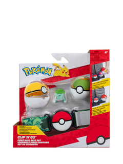 Pokémon Bulbasaur Clip 'N' Go Belt Set