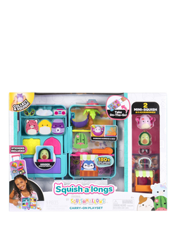 Squishmallows Squish-a-longs On-the-Go Luggage Playset - view 2, Multi