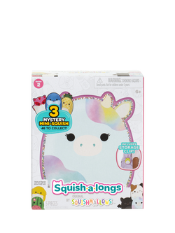 Squishmallows Squish-a-longs Mini-Squish Clip-a-longs - view 2, Multi