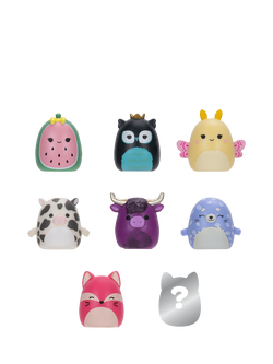 Squishmallows Squish-a-longs Mini-Squish, Style 4/Wave 2, Pack of 8 - view 2, Multi