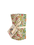 Tilda Wallflower Fat Quarter Fabrics, Pack of 5, Green