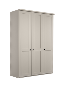 John Lewis Marlow 150cm Hinged Wardrobe, Champagne, Champagne