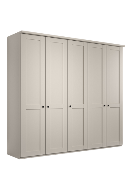 John Lewis Marlow 250cm Hinged Wardrobe, Champagne, Champagne