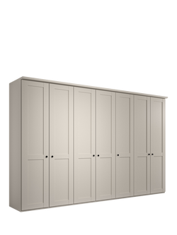 John Lewis Marlow 350cm Hinged Wardrobe, Champagne, Champagne