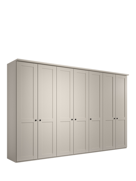 John Lewis Marlow 350cm Hinged Wardrobe, Champagne, Champagne
