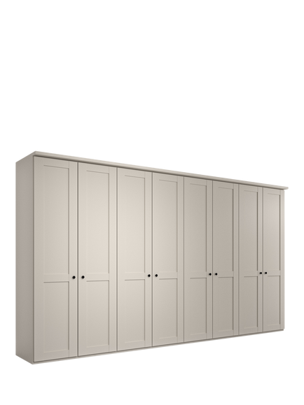 John Lewis Marlow 400cm Hinged Wardrobe, Champagne, Champagne