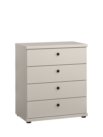 John Lewis Marlow 4 Drawer Chest, Champagne, Champagne