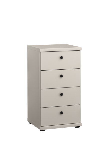 John Lewis Marlow 4 Drawer Narrow Chest, Champagne, Champagne
