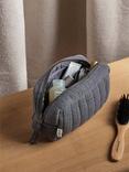 Bedfolk Dream Cotton Make-Up Bag, Ink