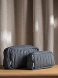 Bedfolk Dream Cotton Make-Up Bag, Ink