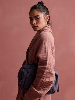 Bedfolk Dream Cotton Wash Bag - view 2, Ink