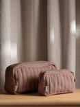 Bedfolk Dream Cotton Wash Bag, Rust