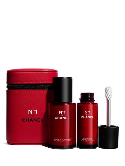CHANEL N°1 De CHANEL Red Camellia Expert Revitalising Serum Duo Refreshes - Smooths - Preserves Gift Set, 