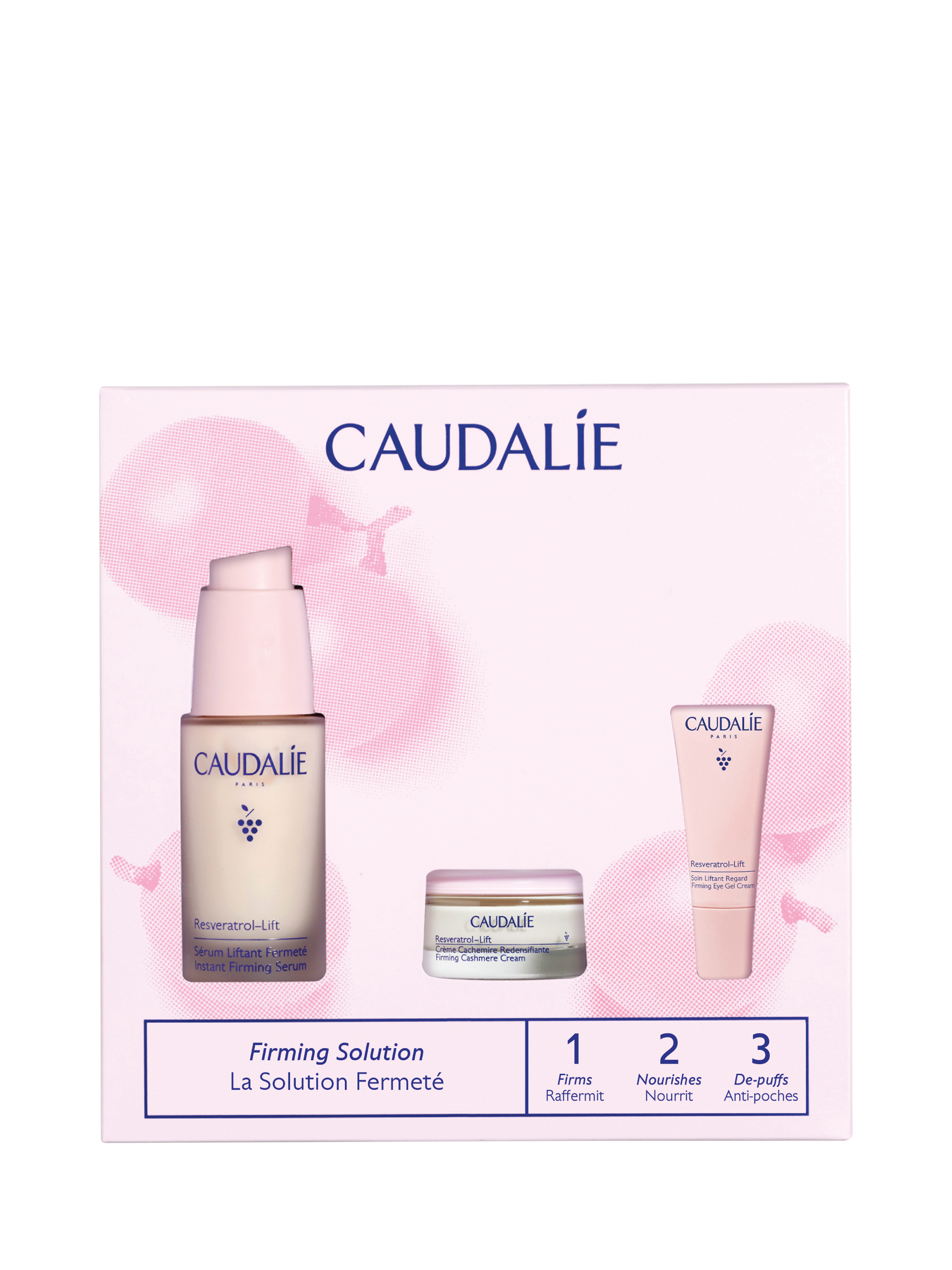 Product image 2 of 3, which shows Caudalie Resveratrol Lift Firming Edit Skincare Gift Set